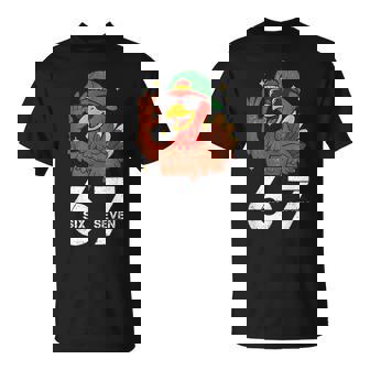 67 Thanksgiving Six Seven Meme 67 Turkey T-Shirt | Seseable CA