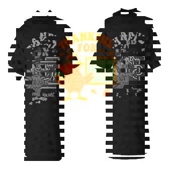 67 Thanksgiving Teacher Math Turkey Six Seven Numbers Meme T-Shirt | Seseable UK