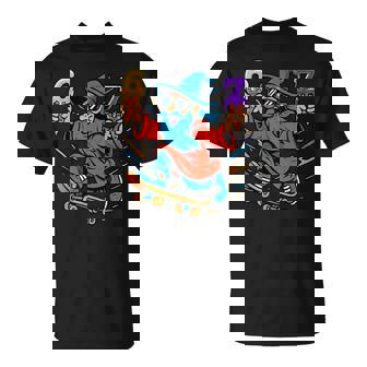 67 Wizard Skateboarding Six Seven Ice Cream Drip T-Shirt | Mazezy