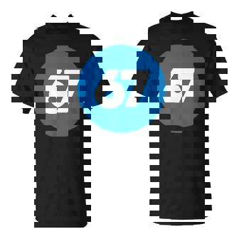 67 歳の誕生日番号 67 バルーン 67 歳の誕生日 Tシャツ - Kawaiitshirt