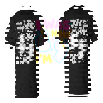 7 Year Old Birthday Girl Kids Was 6 Now Im 7 Unicorn 67 Meme T-Shirt | Mazezy