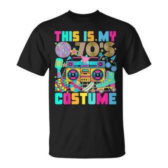 This Is My 70S Costume 1970S Party 70'S Outfit Women T-Shirt - Thegiftio UK