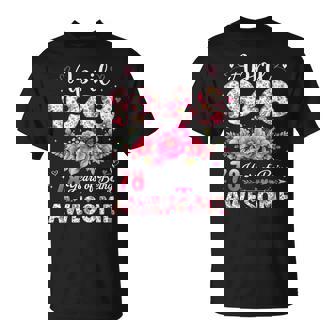 78歳 1948年4月 花柄 78歳 誕生日 男性 女性 Tシャツ - Kawaiitshirt