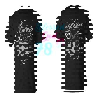 78歳 78歳 誕生日パーティー お祝い 神に祝福 Tシャツ - Kawaiitshirt