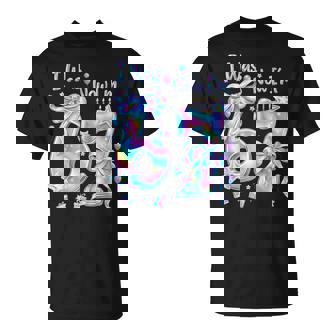 7Th Birthday Girl I Was 6 Now I'm 7 Year Old Girl Bday Party T-Shirt - Thegiftio