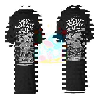 8 Year Old Birthday Girl 8Th Sea Turtle Ocean T-Shirt | Seseable UK