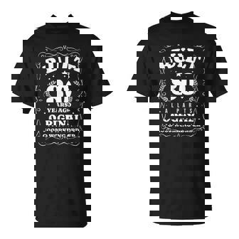 80年前に建てられたヴィンテージファニー80歳の誕生日。 Tシャツ - Kawaiitshirt