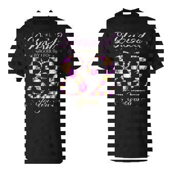 82歳の82歳の誕生日bデーパーティーに神に祝福されて Tシャツ - Kawaiitshirt