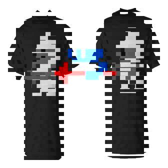 8ビット80年代レトロクラシックビデオゲームキャラクターダグヒーロー Tシャツ - Kawaiitshirt