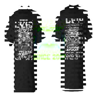 9Th Birthday Level 9 Unlocked Awesome 2017 Gamer Boys T-Shirt - Seseable