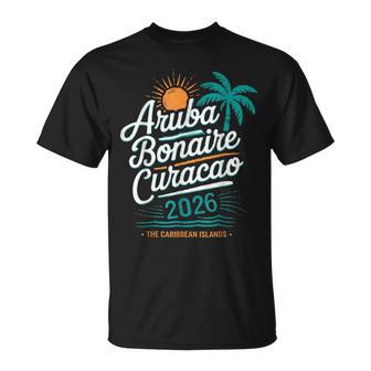 Abc Islands Aruba Bonaire Curaçao Cruise Vacation 2026 T-Shirt - Monsterry