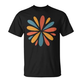 Abstract Burst Art Colorful Modern Aesthetic T-Shirt - Monsterry