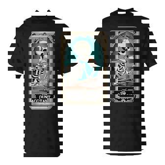 The Accountant Tarot Card CPA Accounting Tax Bookkeeper T-Shirt | Mazezy