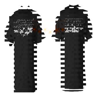 Adaptive Physical Education Teacher Daisy Flower PE Teacher T-Shirt | Mazezy