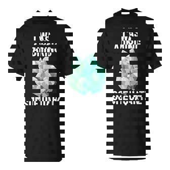 I Was Admiring Some Quartz Rock Whisperer Fun Earth Science T-Shirt | Mazezy