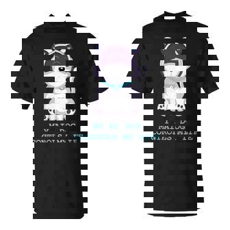 My AI Dog Controls My Life- Cute Robot Puppy Kawaii Tech Dog T-Shirt | Mazezy