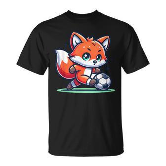 Adorable Renard Foot Enfant Mignon T-Shirt - Cadeauxyz
