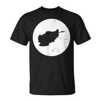 Afghanistan Vintage Map Afghan T-Shirt | Mazezy