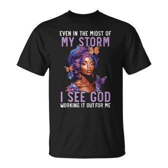 African Christian Afro American Black Pride Christianity T-Shirt - Thegiftio UK