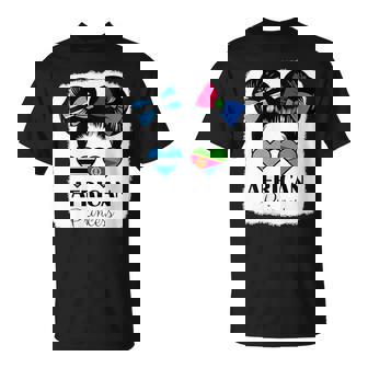 African Princess Roots Botswana And Eritrea Mix Heritage T-Shirt | Mazezy