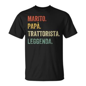 Agricoltore Regalo Papà Divertente Festa Del Papà Contadino Maglietta - Novitaregali