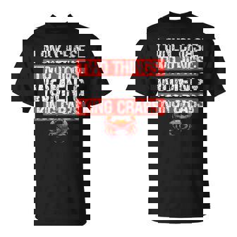 Alaska King Crab Fisherman & Crab Leg Fishing Crabbing T-Shirt | Mazezy