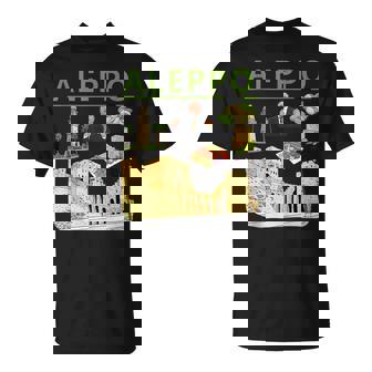 Aleppo Syria Heritage Icons Citadel & Culture Art Tank Top T-Shirt | Mazezy