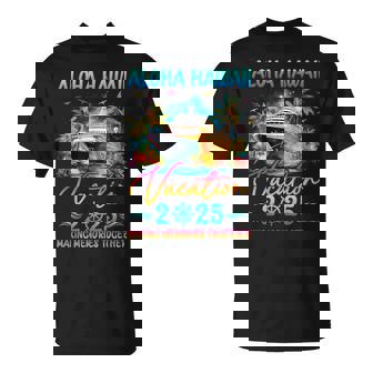 Aloha Hawaii Family Vacation 2025 Matching Group Summer T-Shirt | Mazezy