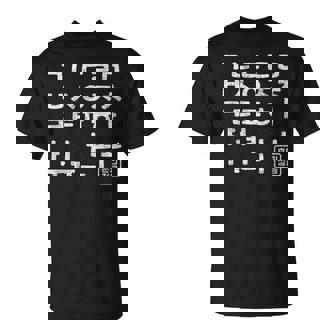 Alphabet Coréen Hangeul Hangul Cadeaux T-Shirt - Cadeauxyz