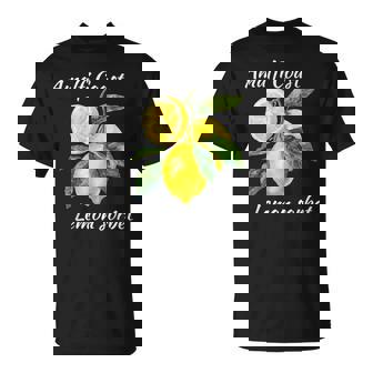 Amalfi Coast Lemon Sorbet Italian Summer T-Shirt | Mazezy