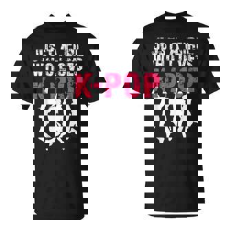 Amante De Kpop Música Popilueta Chica Bailando Camiseta unisex - Regaloses