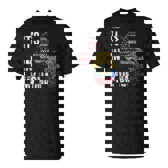 America American USA Ecuador Ecuadorian It's In My DNA Flag T-Shirt | Mazezy