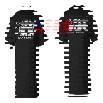 America First And Only AFAO Patriotic USA Political Saying T-Shirt | Mazezy
