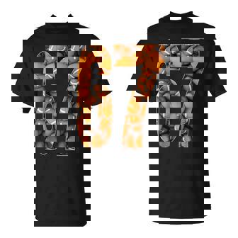 American Football Pattern Six Seven Number Sports Tank Top T-Shirt | Mazezy