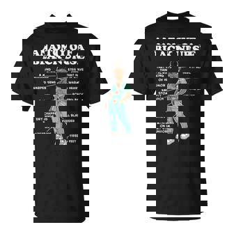 Anatomy Of A Black Nurse T-Shirt | Seseable UK