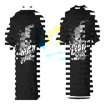 Angler Saying In Russian Fishing Is Great Fisherman Fish Tank Top T-Shirt | Mazezy