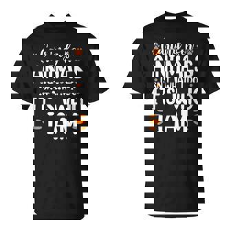 Animal Rescue Caring For Animals Pet Adoption Shelter T-Shirt | Mazezy