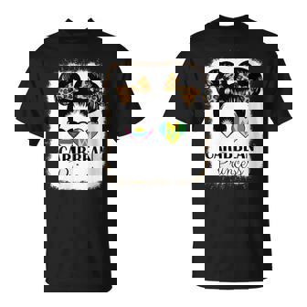 Antigua And Vincent Girl Half Antiguan Vincentian Heritage T-Shirt | Mazezy