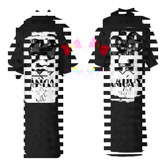 Antiguan Girl Antigua Barbuda Flag Roots Pride Heritage Tank Top T-Shirt | Mazezy