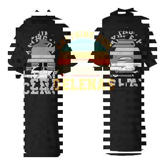 Anything For Selenas Retro Car Sunset Classic Fan T-Shirt | Seseable FR