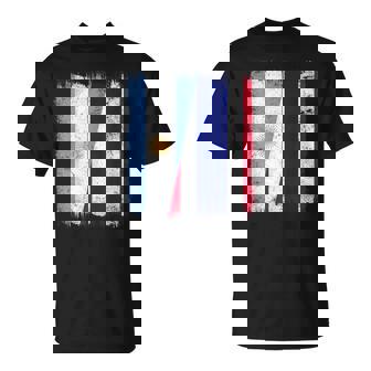 Argentina Thailand Half Flag Argentinian Thai Roots T-Shirt | Mazezy