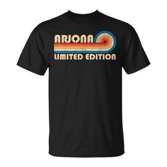 Arjona Retro 70S 80S Sunset Stripe T-Shirt - Thegiftio UK