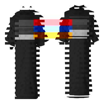 Armenia Armenian Tricolor National Flag Independence Day T-Shirt | Mazezy