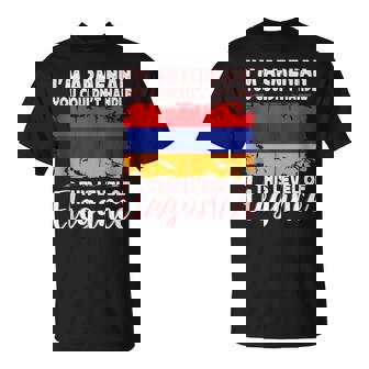 Armenia Flag Proud Elegant Armenian Boyfriend Girlfriend Tank Top T-Shirt | Mazezy