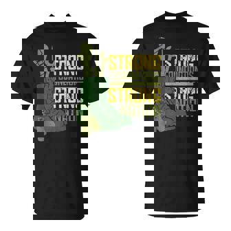 Army Engineer Strong Fundation Strong Nation Tank Top T-Shirt | Mazezy