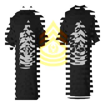 Army Sgt Command Sergeant Major E 9 Rank Insignia NCOs Tank Top T-Shirt | Mazezy