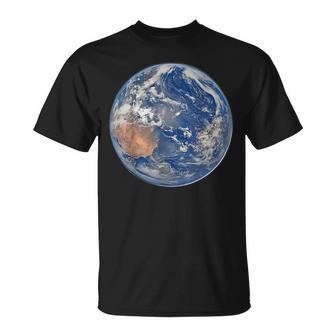 Artemis Ii Space Mission Moon Earth Day View From Artemis 2 T-Shirt - Monsterry
