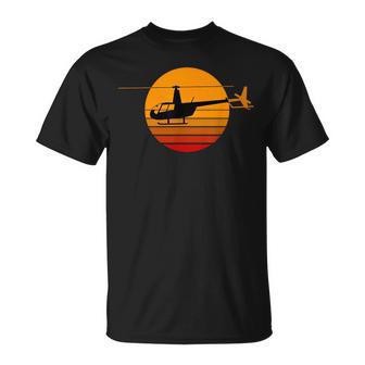 Aviación Piloto De Helicóptero R44 Helicóptero R44 Camiseta unisex - Regaloses