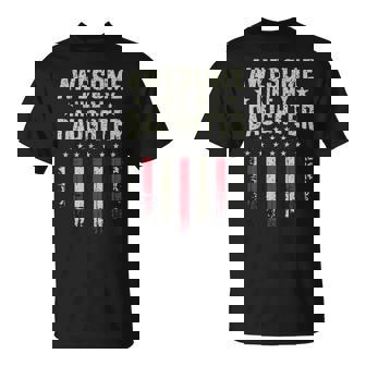 Awesome Like My Daughter Dad Fathers Day T-Shirt | Seseable UK