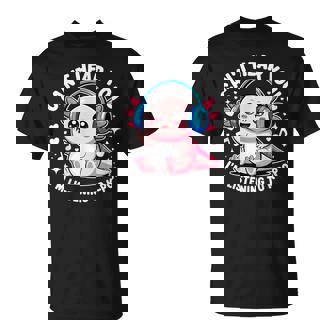 Axolotl Can’t Hear You I’m Listening To K-Pop Music Lovers T-Shirt | Mazezy